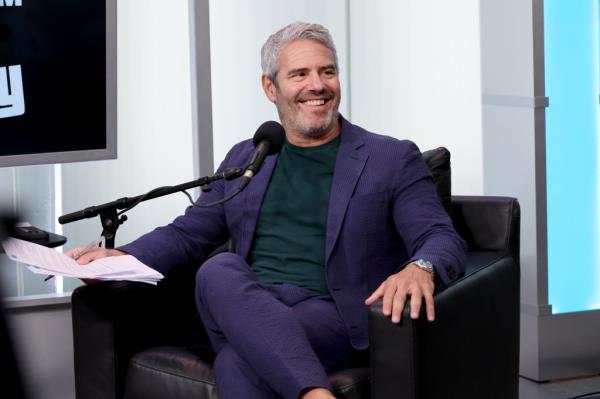 Andy Cohen hosts a SiriusXM interview
